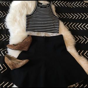 BLACK MADEWELL SKIRT